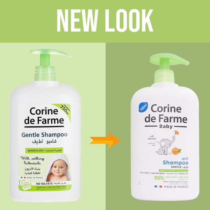 Corine De Farme Baby Sulfate Free Shampoo 750 mL - Easy Pharmacy LLC