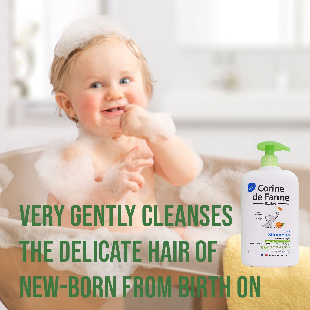 Corine De Farme Baby Sulfate Free Shampoo 750 mL - Easy Pharmacy LLC