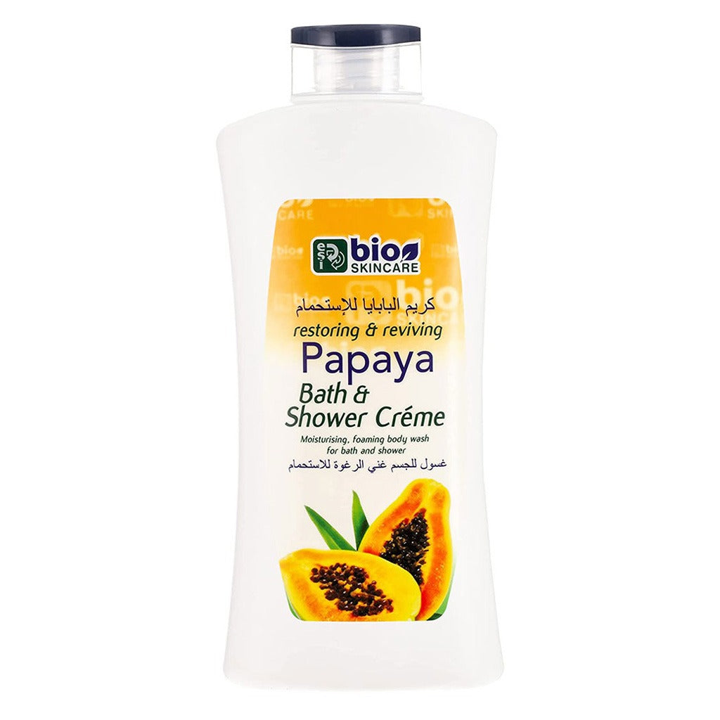 Bio Skincare Restoring & Reviving Papaya Bath And Shower Cream 750 mL - Easy Pharmacy LLC
