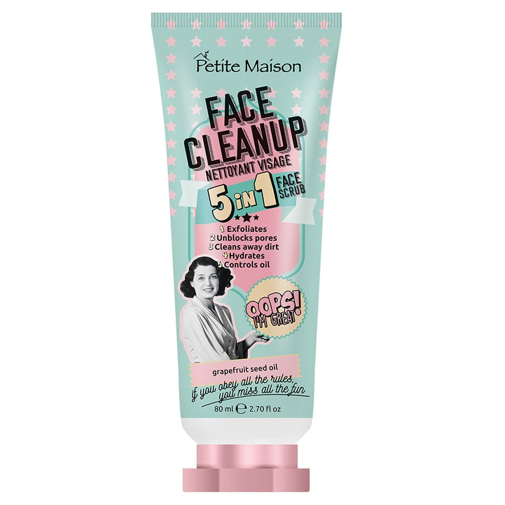 Petite Maison Face Cleanup 5 In 1 Facial Scrub 80 mL - Easy Pharmacy LLC