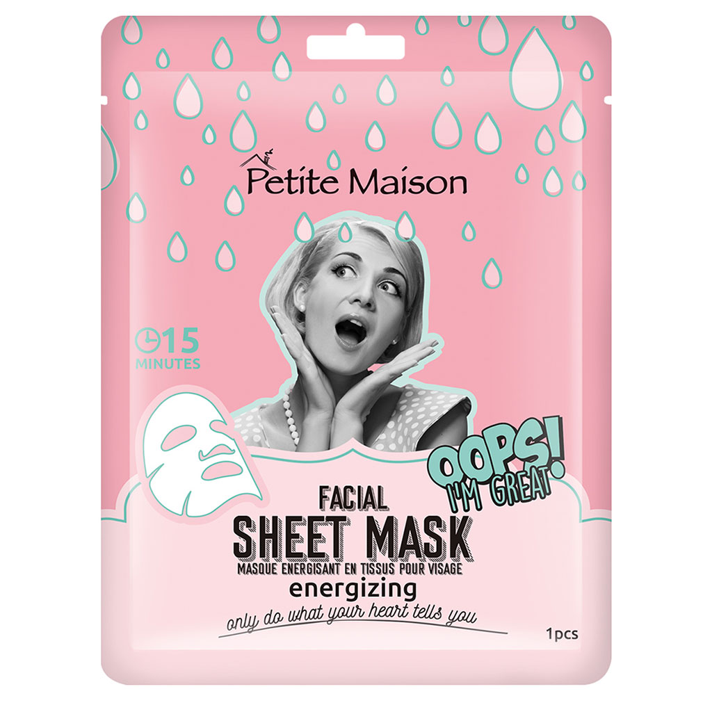 Petite Maison Energizing Facial Sheet Mask 25 mL, 1's - Easy Pharmacy LLC