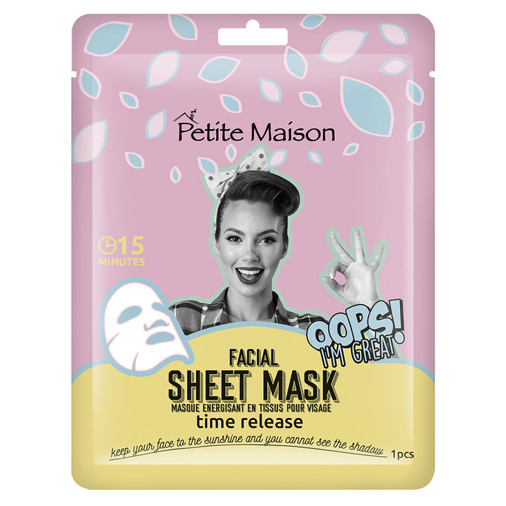 Petite Maison Time Release Facial Sheet Mask 25 mL, 1's - Easy Pharmacy LLC