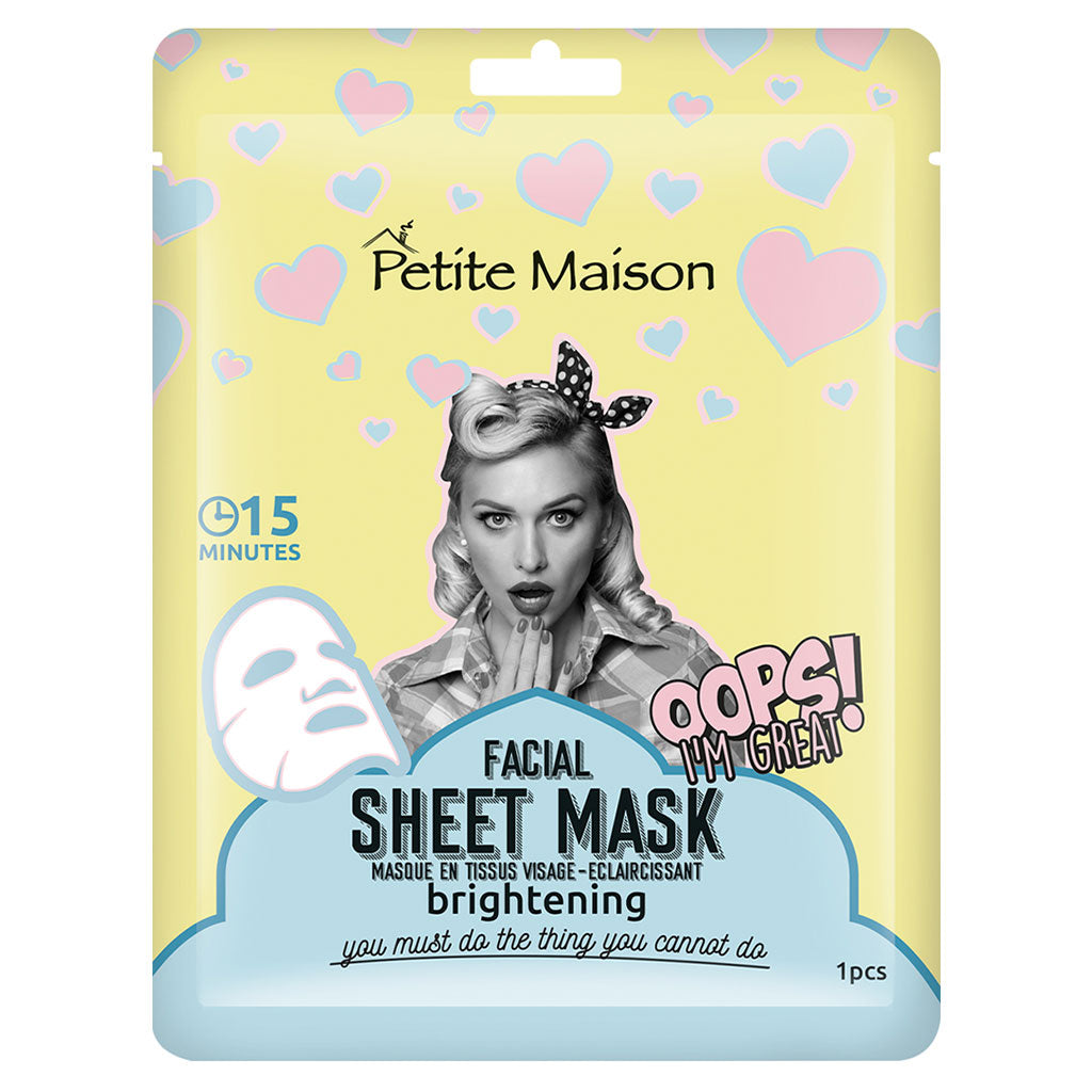 Petite Maison Brightening Facial Sheet Mask 25 mL, 1's - Easy Pharmacy LLC