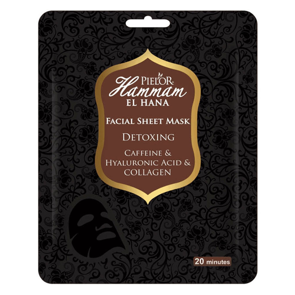 Pielor Hammam El Hana Facial Sheet Mask Detoxing 25 mL 1's - Easy Pharmacy LLC