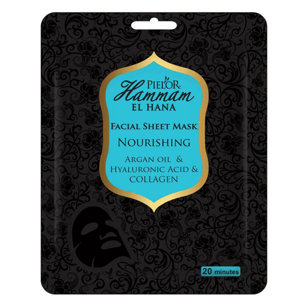 Pielor Hammam El Hana Facial Sheet Mask Nourishing 25 mL 1's - Easy Pharmacy LLC