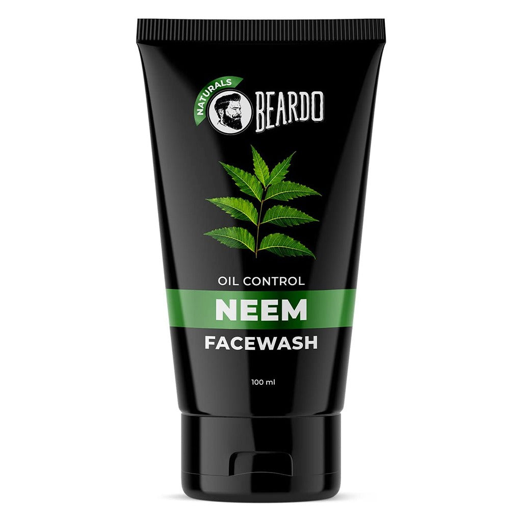 Beardo Naturals Men's Oil Control Neem Face Wash 100ml - Easy Pharmacy LLC