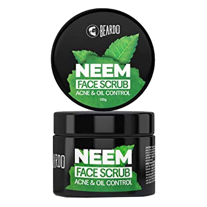 Beardo Neem Face Scrub For Acne And Oil Control 100ml - Easy Pharmacy LLC