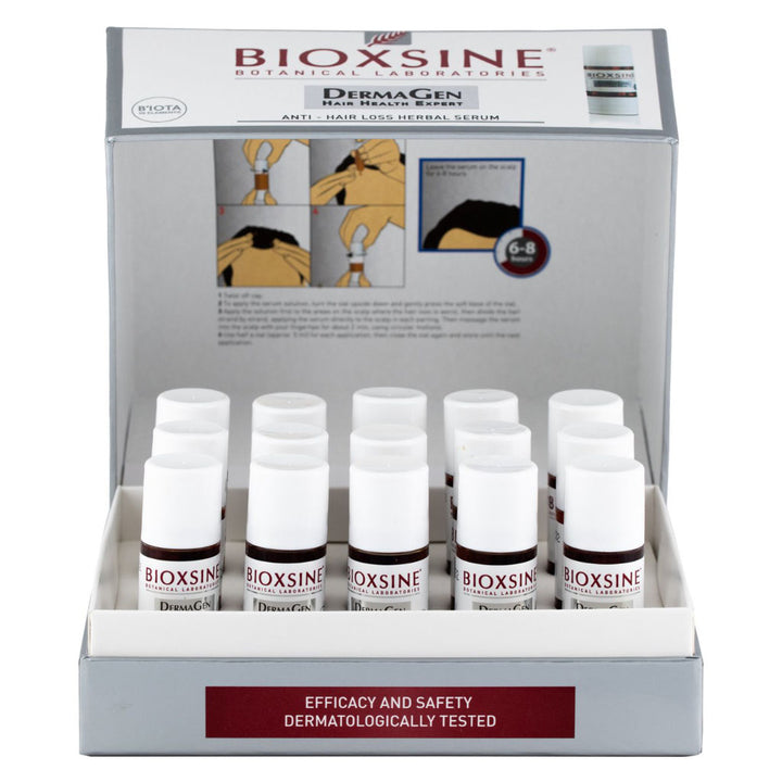 Bioxsine Dermagen Herbal Serum For Hair Loss, Fast Effect, 15 x 10ml - Easy Pharmacy LLC