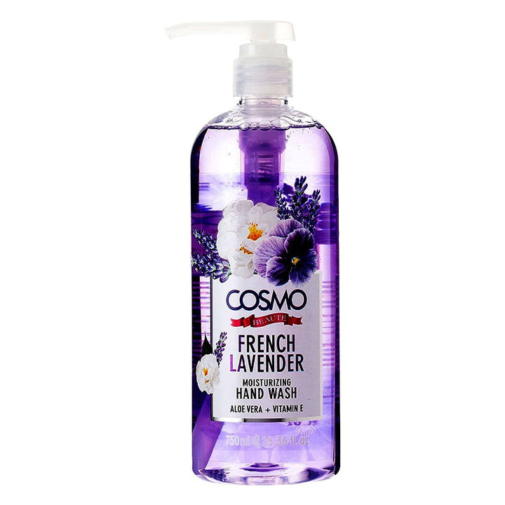 Cosmo Beaute Moisturizing Hand Wash French Lavender 750 mL - Easy Pharmacy LLC