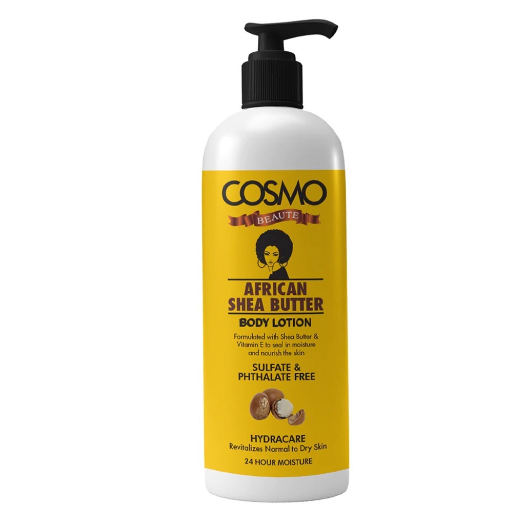 Cosmo Beaute Body Lotion African Shea Butter 1000 mL - Easy Pharmacy LLC