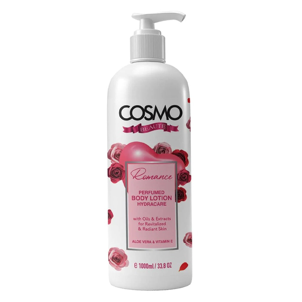 Cosmo Beaute Perfumed Body Lotion Romance 1000 mL - Easy Pharmacy LLC
