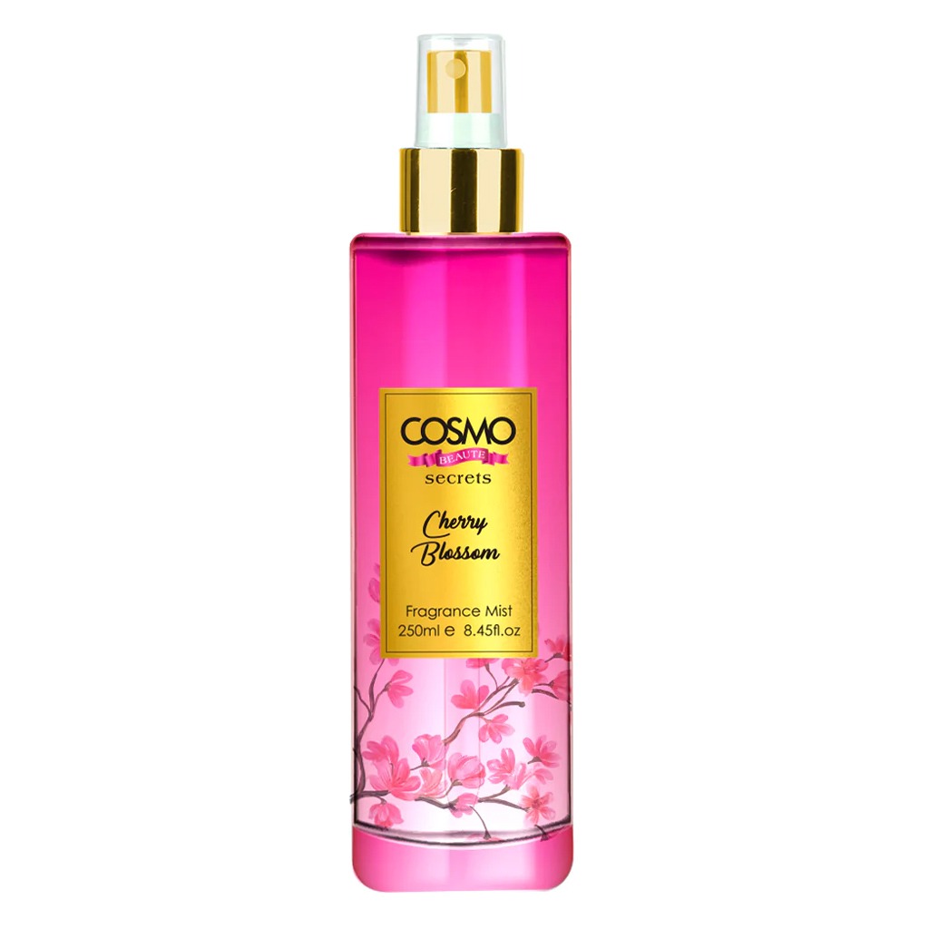 Cosmo Beaute Secrets Fragrance Mist Cherry Blossom 250 mL - Easy Pharmacy LLC