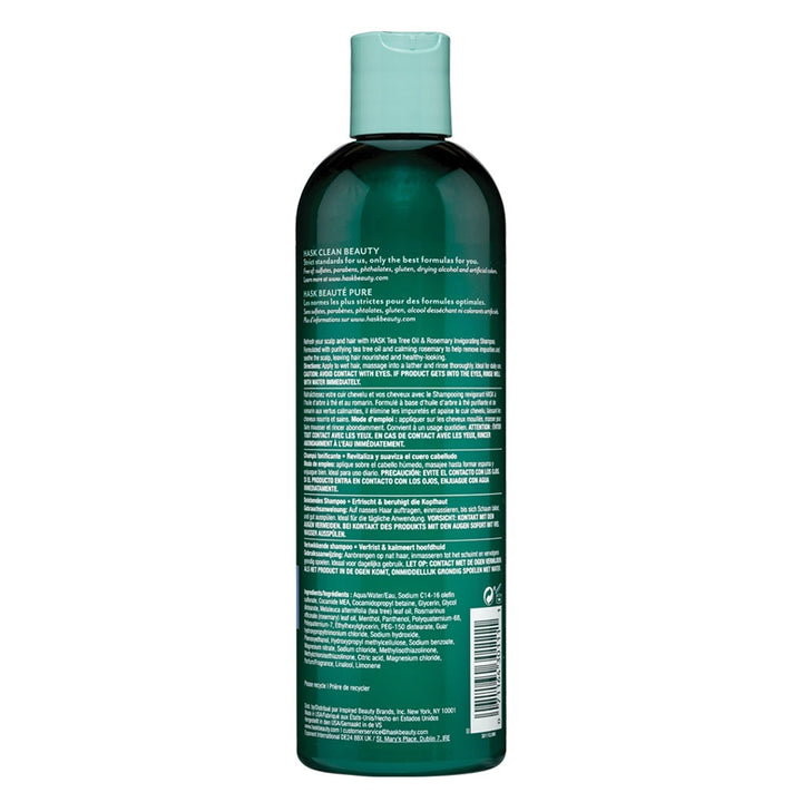 Hask Tea Tree Oil And Rosemary Invigorating Shampoo 355 mL - Easy Pharmacy LLC