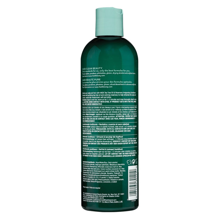 Hask Tea Tree Oil And Rosemary Invigorating Conditioner 355 mL - Easy Pharmacy LLC