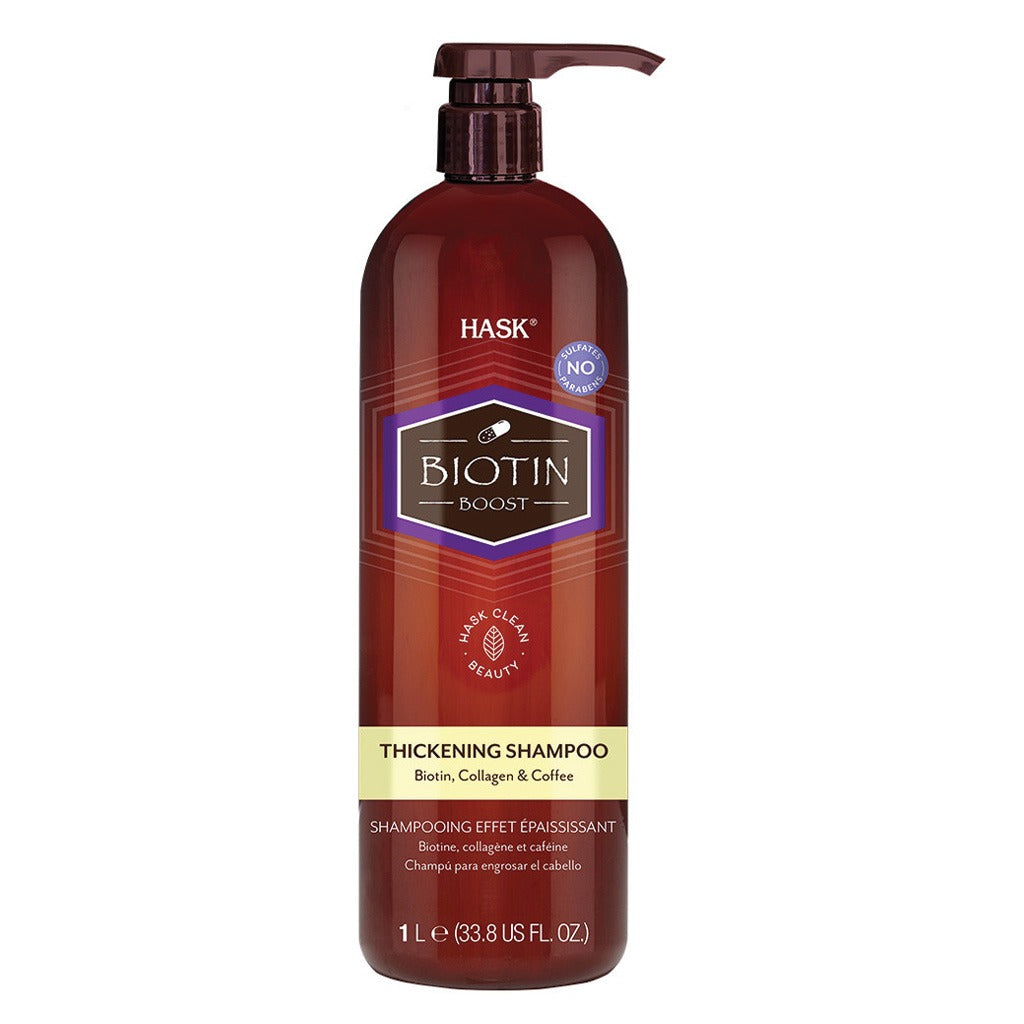 Hask Biotin Boost Thickening Shampoo 1000 mL - Easy Pharmacy LLC