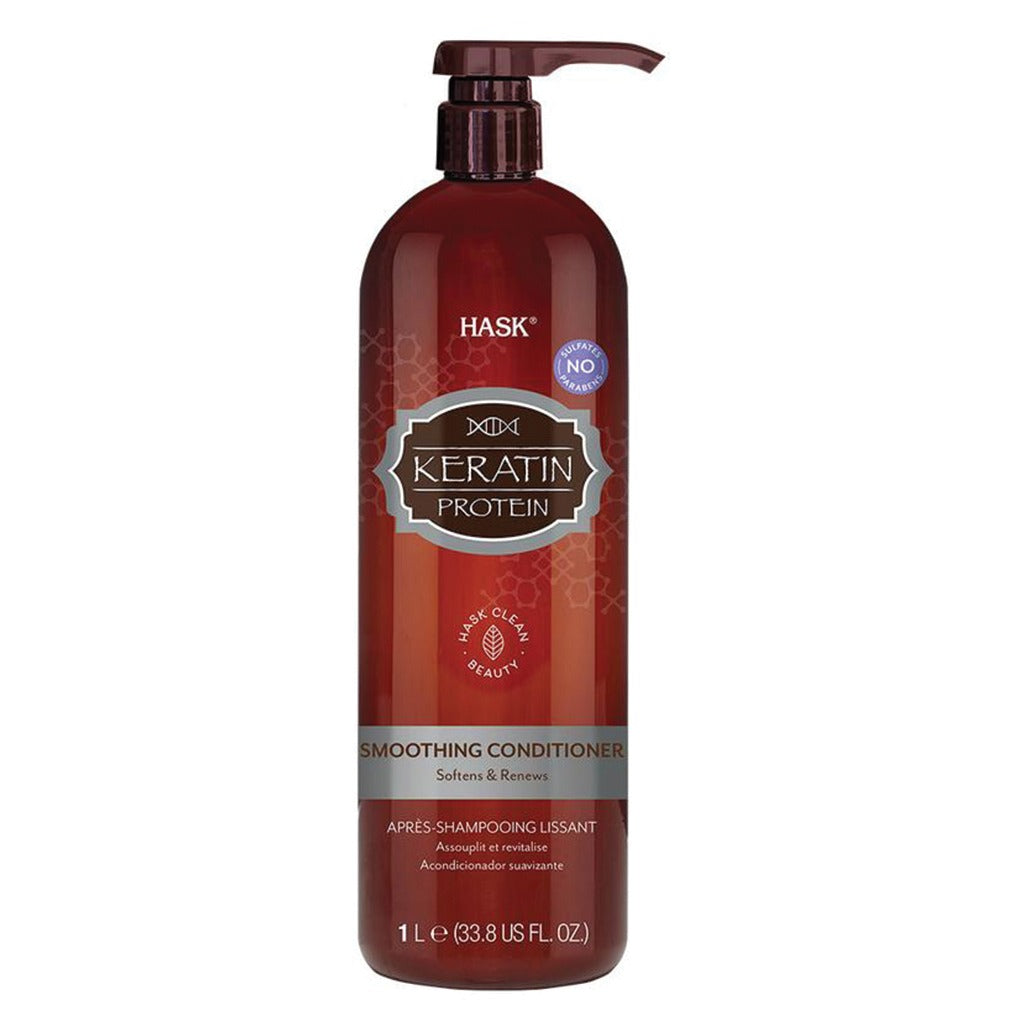 Hask Keratin Protein Smoothing Conditioner 1000 mL - Easy Pharmacy LLC