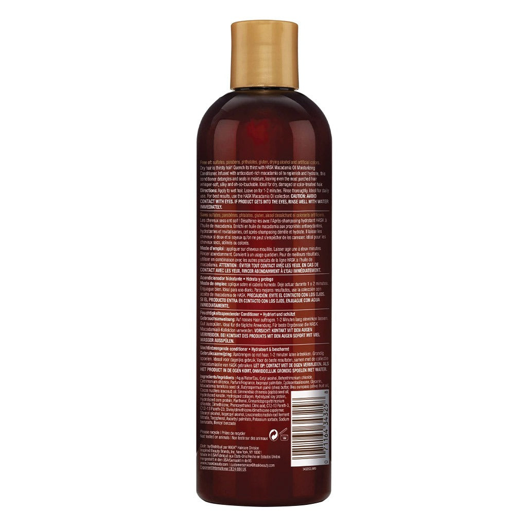 Hask Macadamia Oil Moisturizing Conditioner 355 mL - Easy Pharmacy LLC