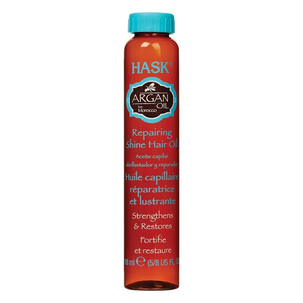 Hask Argan Oil Repairing Shine Hair Oil Treatment 18 ml