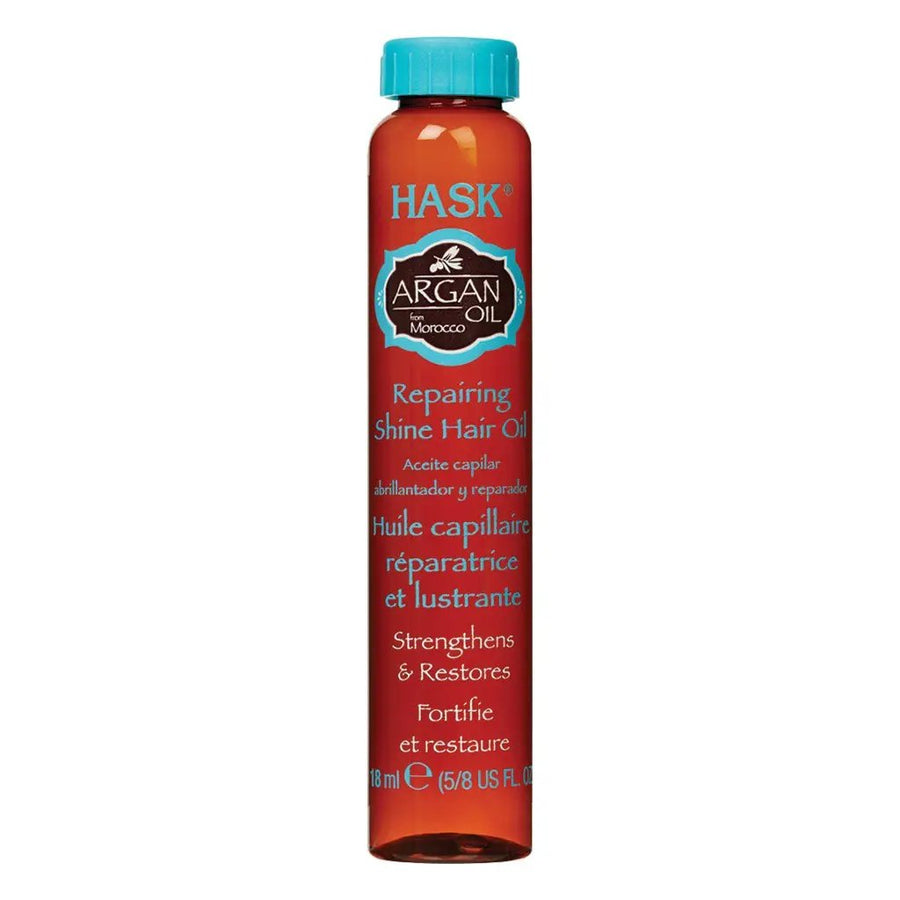 Hask Argan Oil Repairing Shine Hair Oil Treatment 18 ml