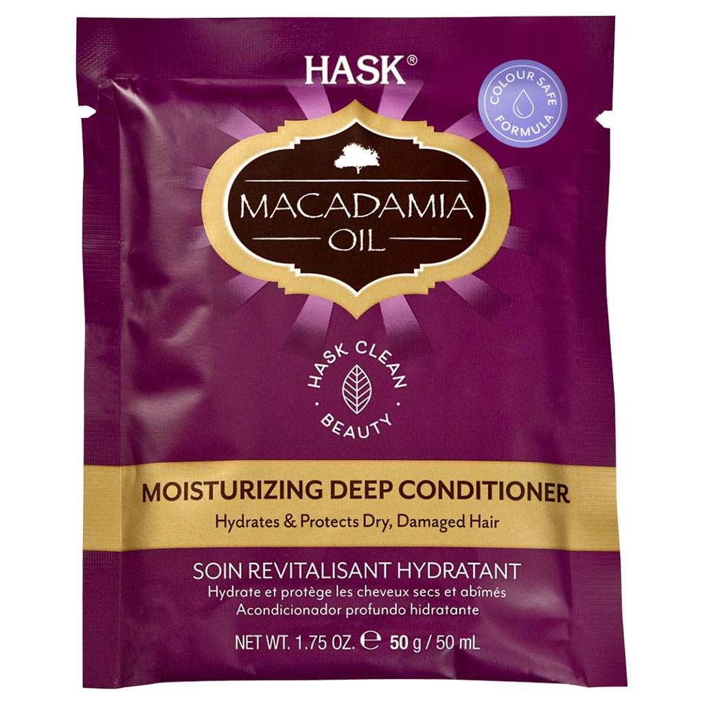 Hask Macadamia Oil Moisturizing Deep Conditioner For dry, damaged hair 50 g - Easy Pharmacy LLC