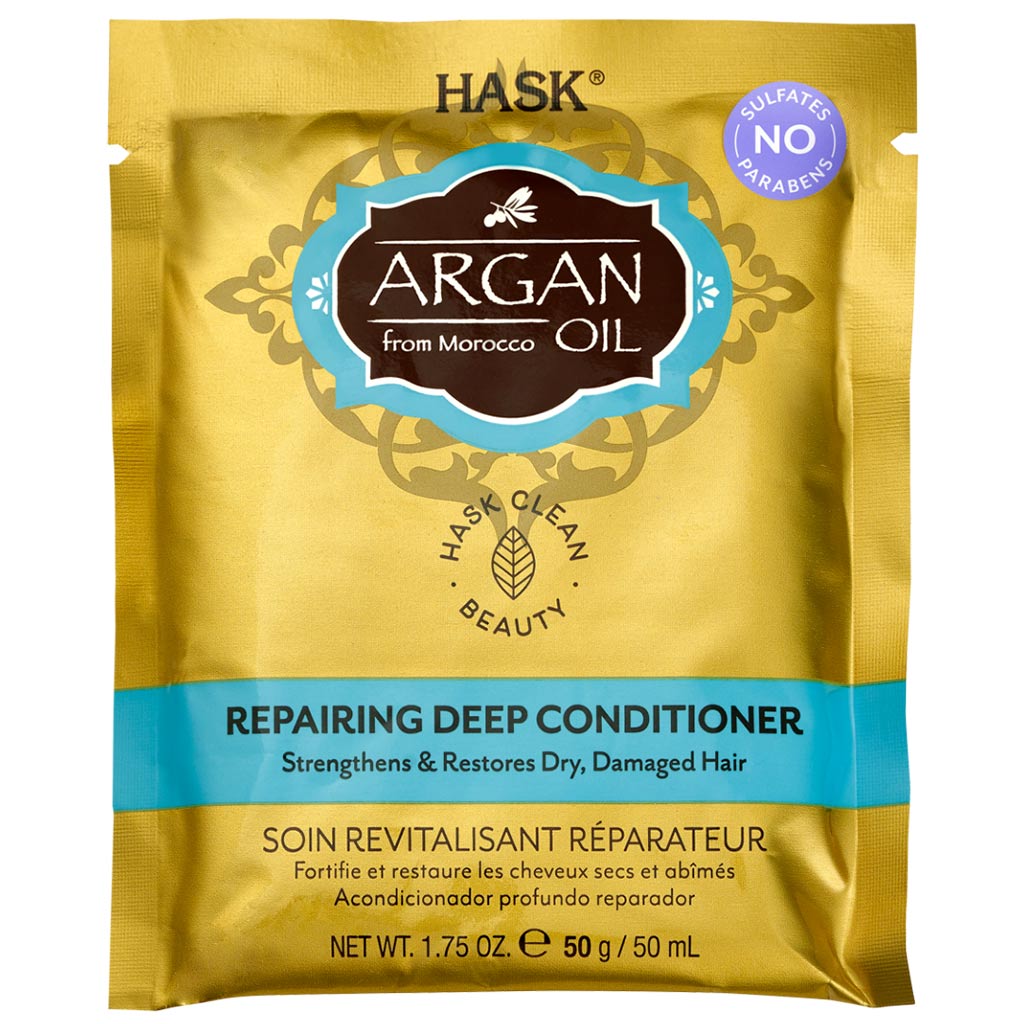 Hask Argan Oil Repairing Deep Conditioner For dry, damaged hair 50 g - Easy Pharmacy LLC