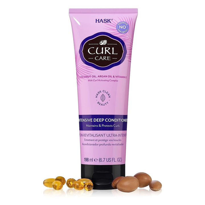 Hask Curl Care Intensive Deep Conditioner To Protect & Maintain All Curl Patterns 198ml - Easy Pharmacy LLC