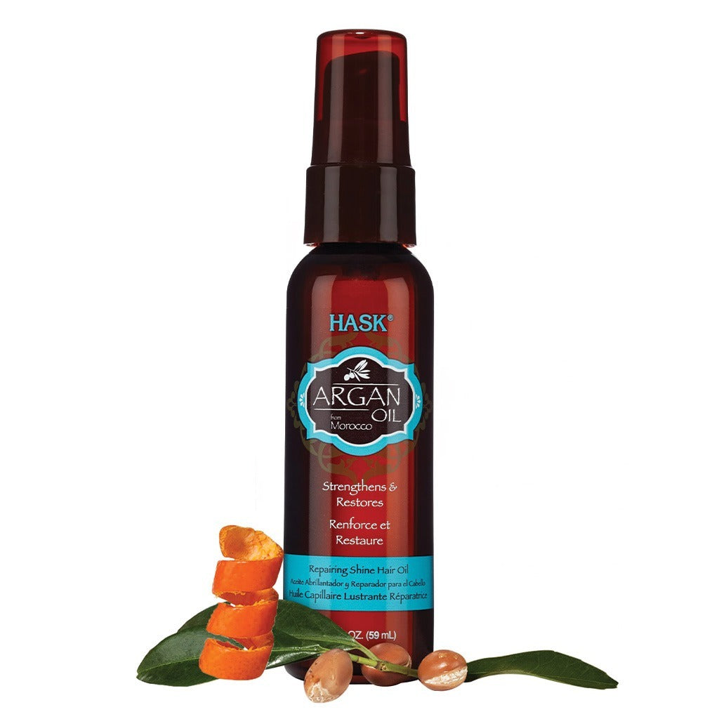 Hask Argan Oil Repairing Shine Hair Oil Treatment 59 mL - Easy Pharmacy LLC