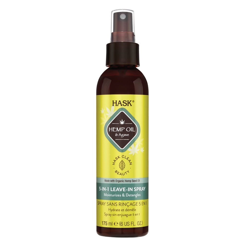 Hask Hemp Oil And Agave 5 In 1 Leave-In Spray 175 mL - Easy Pharmacy LLC