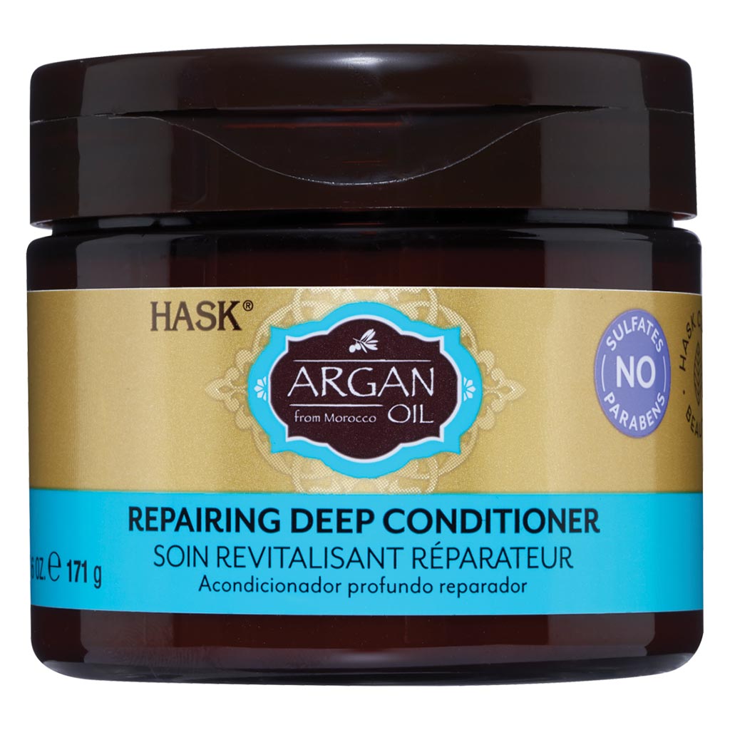 Hask Argan Oil Repairing Deep Conditioner For Dry Damaged Hair 171 g - Easy Pharmacy LLC
