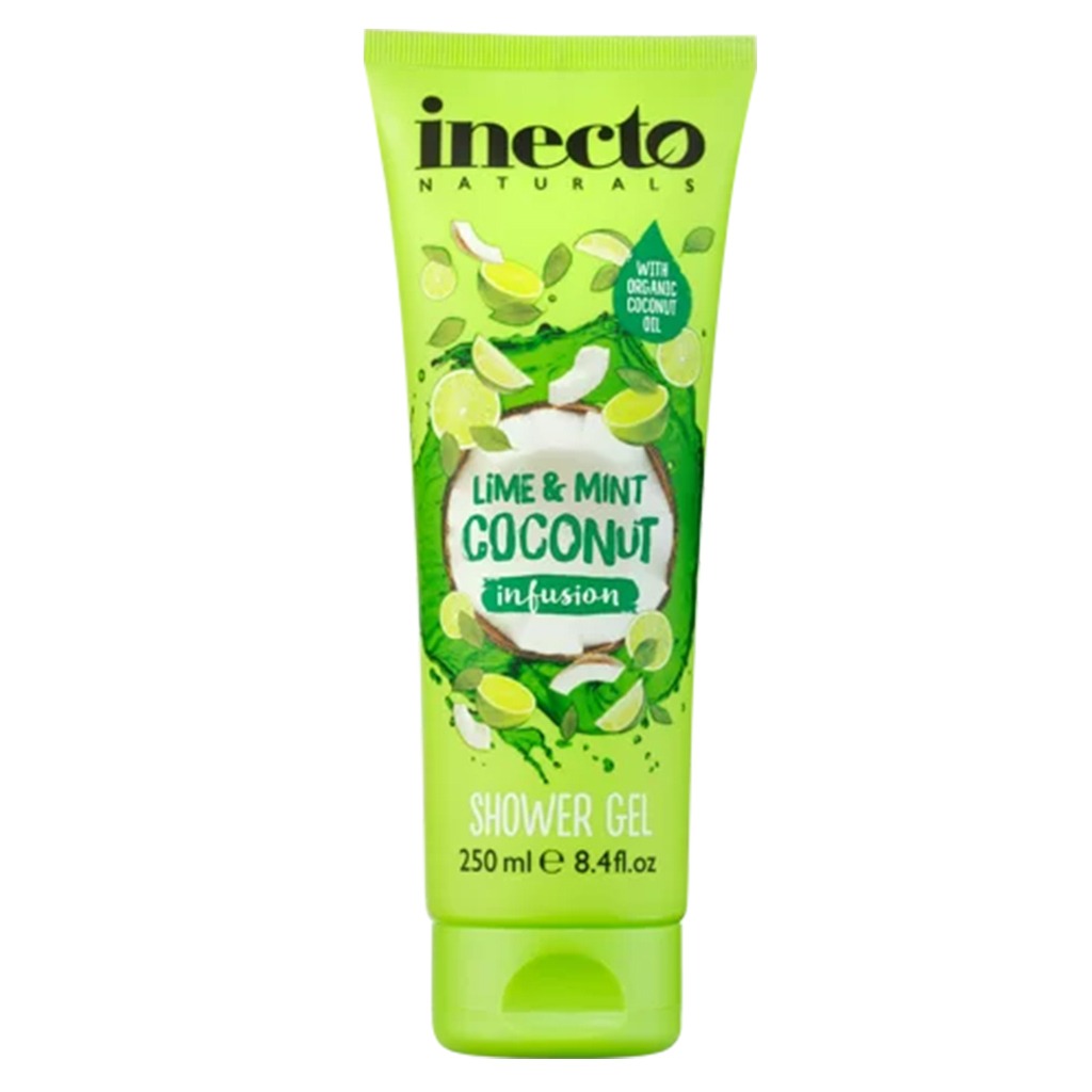 Inecto Naturals Lime & Mint Coconut Infusion Shower Gel 250 mL - Easy Pharmacy LLC