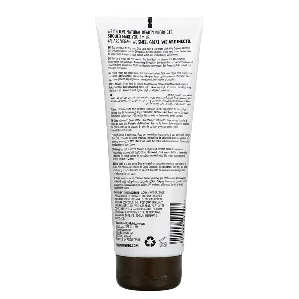 Inecto Naturals Coconut Deliciously Rich Shower Wash 250 mL - Easy Pharmacy LLC