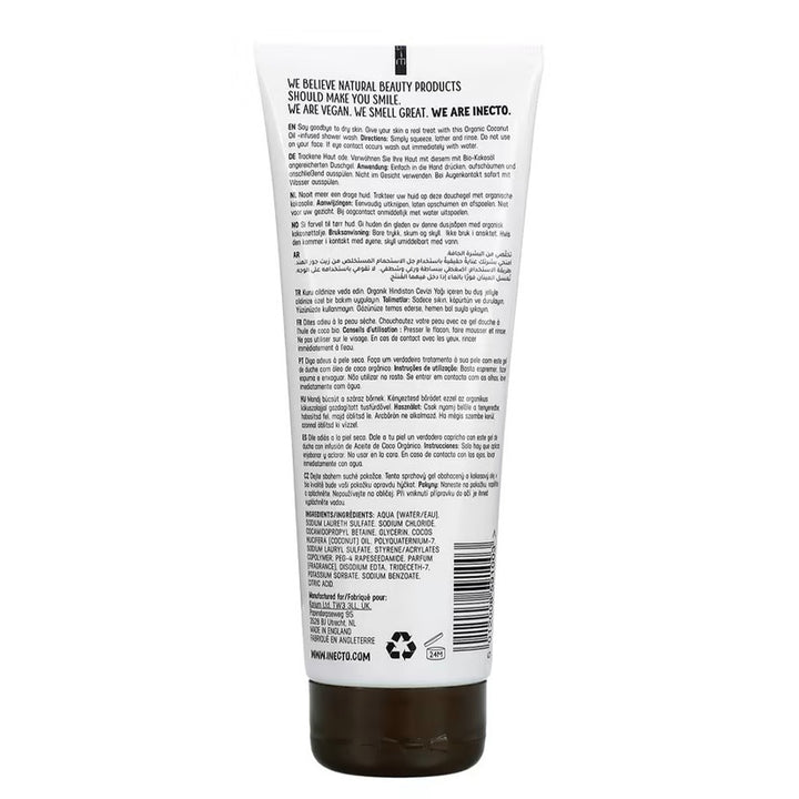 Inecto Naturals Coconut Deliciously Rich Shower Wash 250 mL - Easy Pharmacy LLC