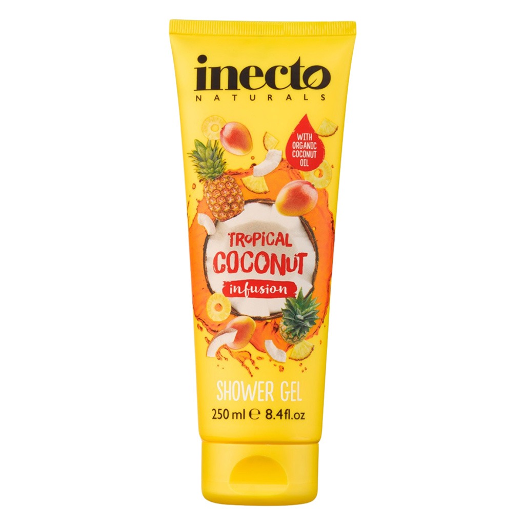 Inecto Naturals Tropical Coconut Infusion Shower Gel 250 mL - Easy Pharmacy LLC