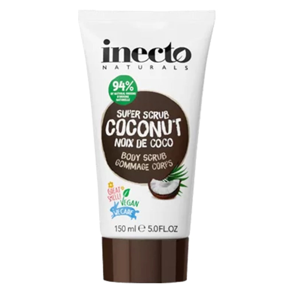 Inecto Naturals Super Scrub Coconut Body Scrub 150 mL - Easy Pharmacy LLC