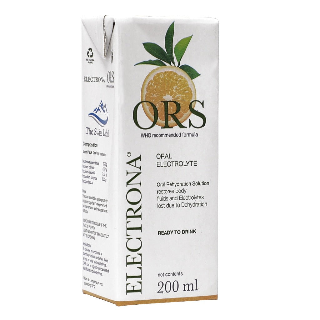 Electrona® ORS Ready To Drink Orange 200 mL - Easy Pharmacy LLC