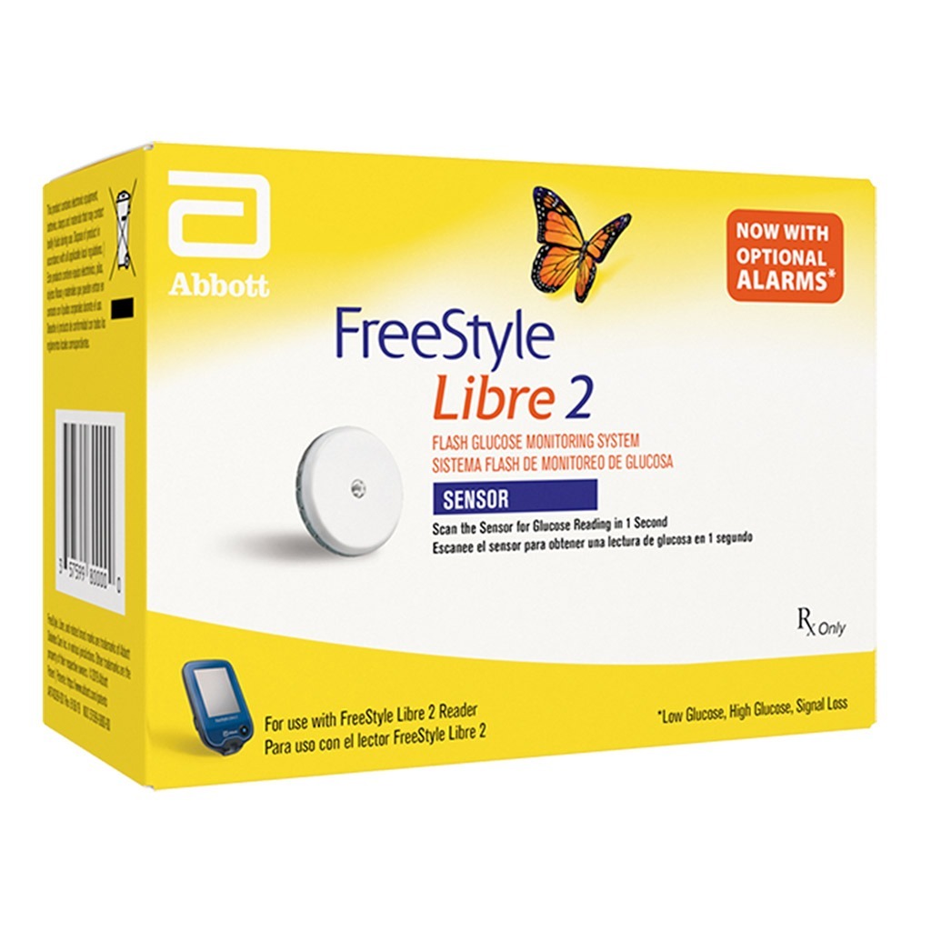 Freestyle Libre 2 Sensor For Continuous Glucose Monitoring, Pack of One Sensor - Easy Pharmacy LLC