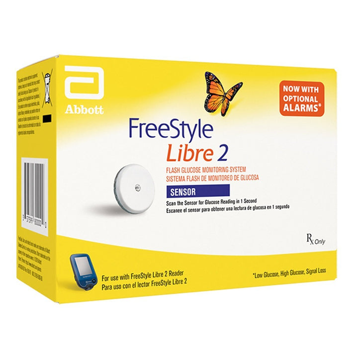 Freestyle Libre 2 Sensor For Continuous Glucose Monitoring, Pack of One Sensor - Easy Pharmacy LLC