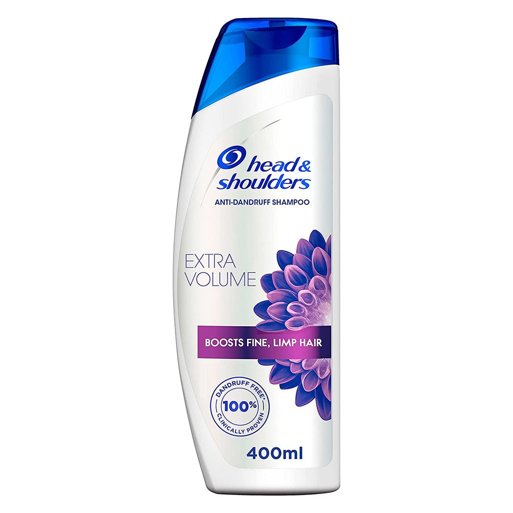 Head & Shoulders Extra Volume Anti-Dandruff Shampoo For Fine And Limp Hair 400ml - Easy Pharmacy LLC