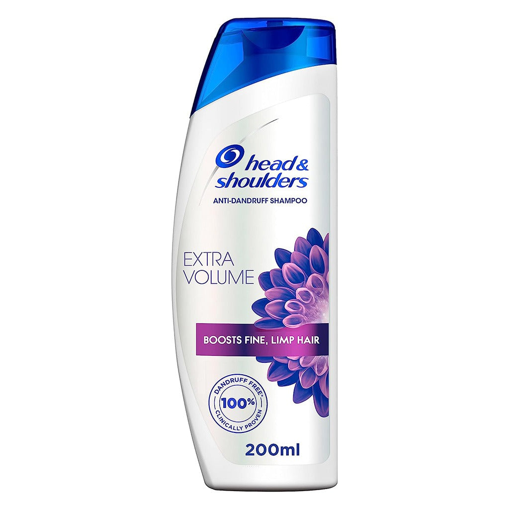 Head & Shoulders Extra Volume Anti-Dandruff Shampoo For Fine And Limp Hair 200ml - Easy Pharmacy LLC