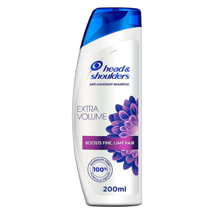 Head & Shoulders Extra Volume Anti-Dandruff Shampoo For Fine And Limp Hair 200ml - Easy Pharmacy LLC