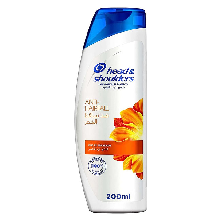 Head & Shoulders Anti-Hairfall Anti-Dandruff Shampoo 200ml - Easy Pharmacy LLC