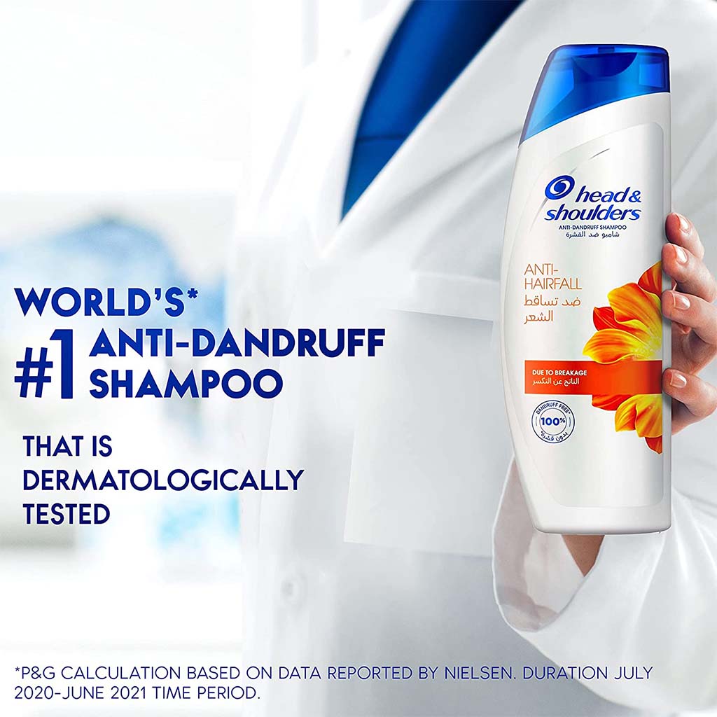 Head & Shoulders Anti-Hairfall Anti-Dandruff Shampoo 200ml - Easy Pharmacy LLC