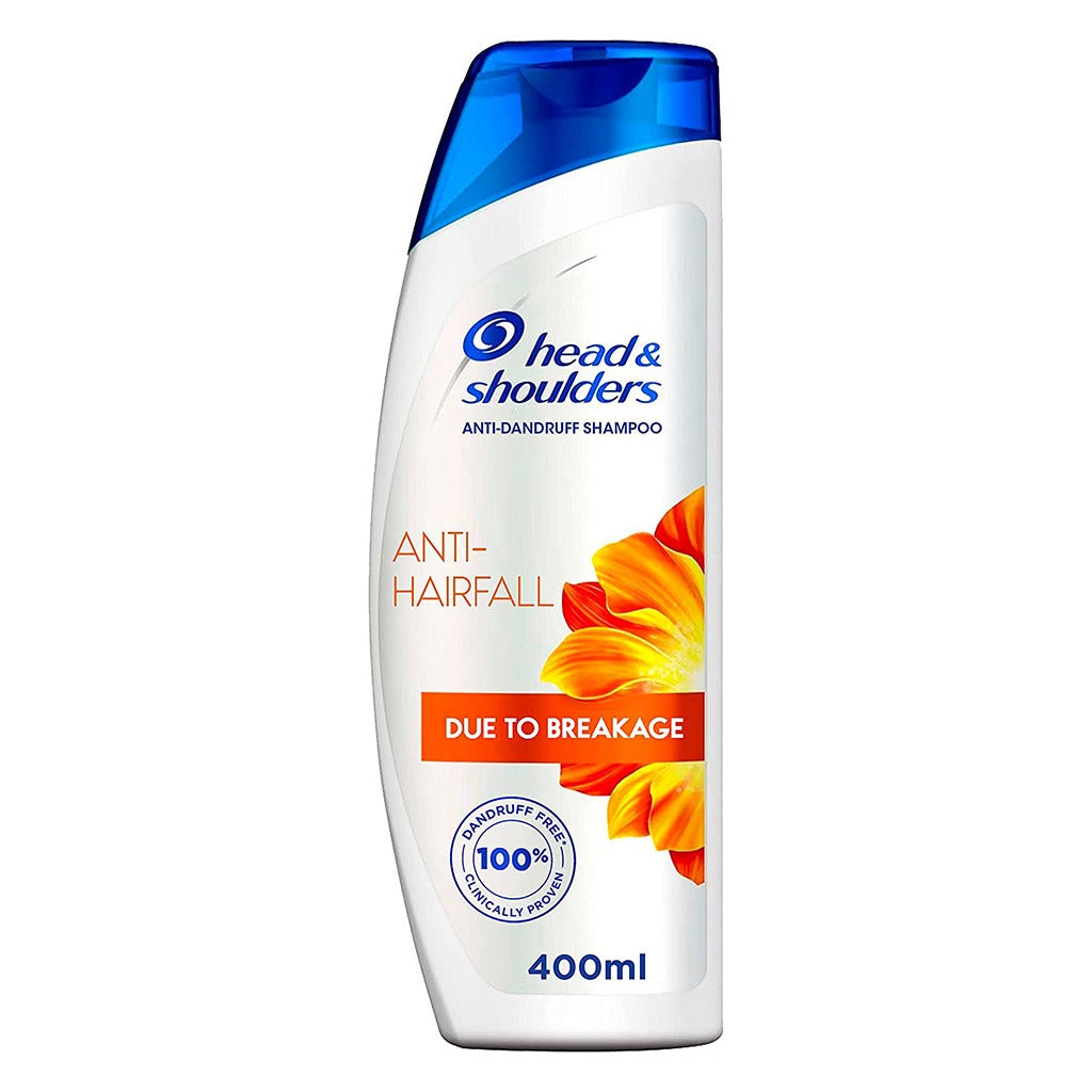 Head & Shoulders Anti-Hairfall Anti-Dandruff Shampoo 400ml - Easy Pharmacy LLC
