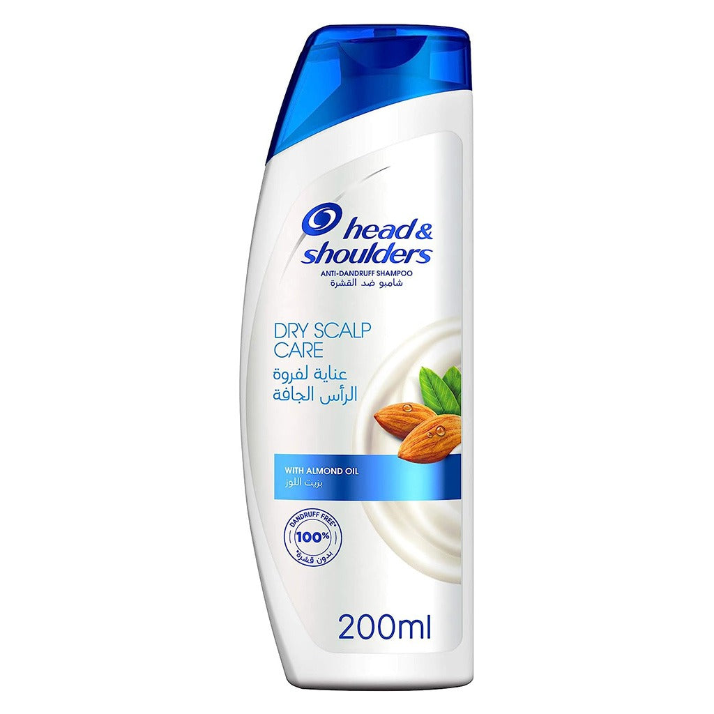 Head & Shoulders Dry Scalp Care Anti-Dandruff Paraben Free Shampoo With Almond Oil 200ml - Easy Pharmacy LLC