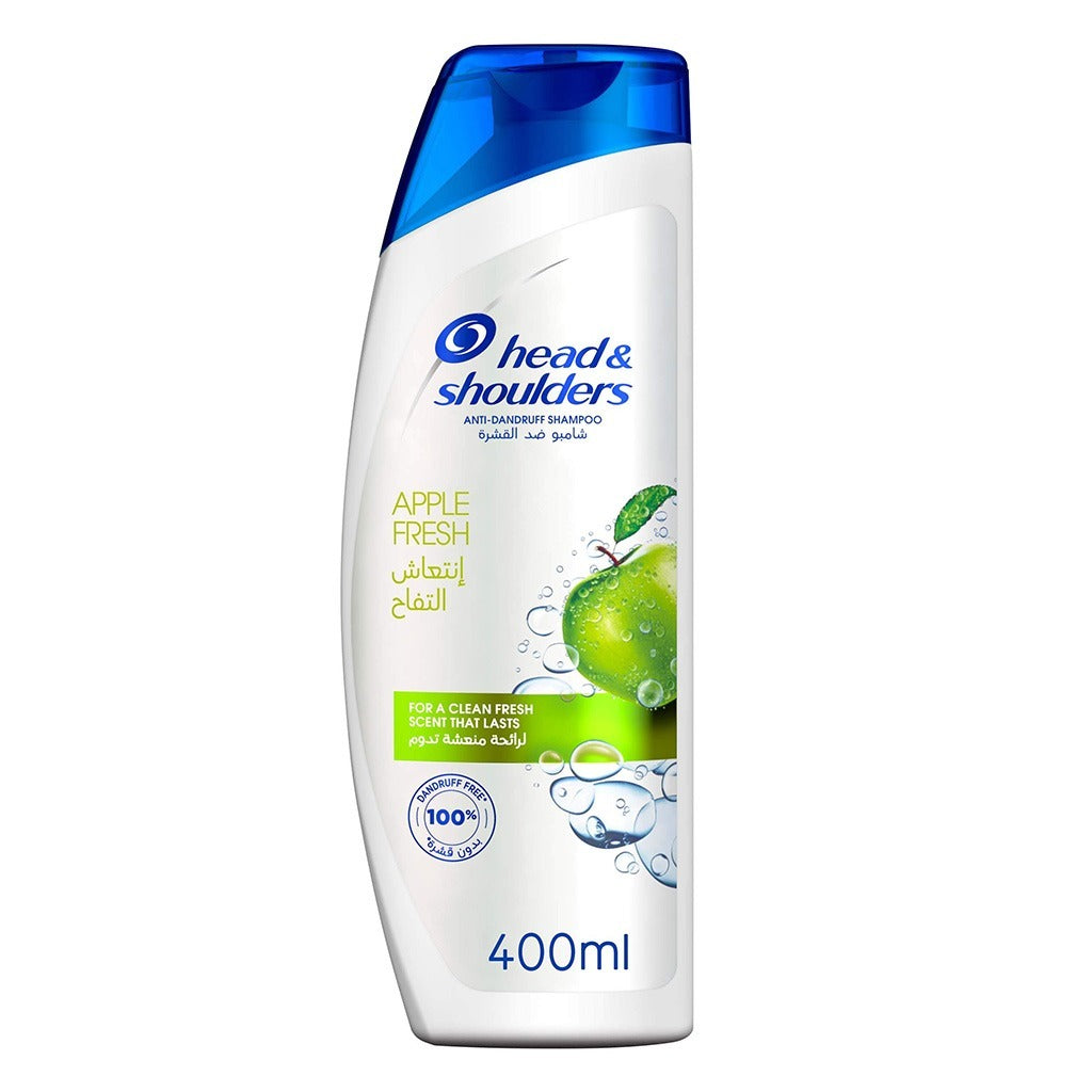 Head & Shoulders Apple Fresh Anti-Dandruff Shampoo 400 mL - Easy Pharmacy LLC