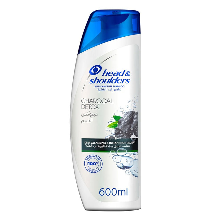 Head & Shoulders Charcoal Detox Anti-Dandruff Shampoo 600 mL - Easy Pharmacy LLC