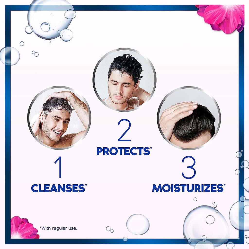 Head & Shoulders Smooth & Silky Anti-Dandruff Paraben-Free Shampoo For Dry & Frizzy Hair 90ml - Easy Pharmacy LLC