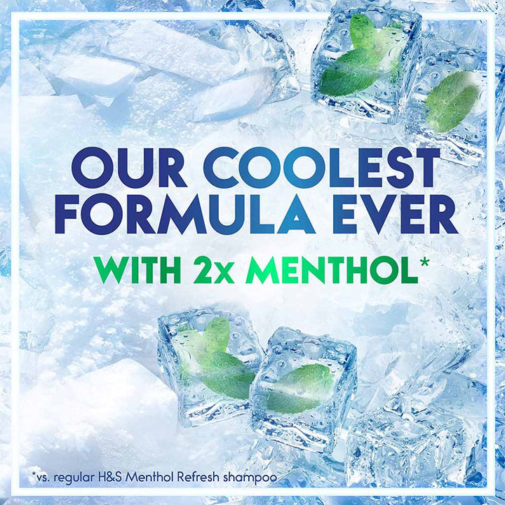Head & Shoulders Sub Zero Menthol Anti-Dandruff Shampoo For Cooling Freshness 400ml - Easy Pharmacy LLC