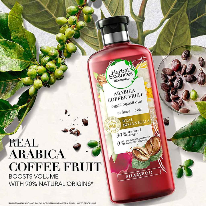 Herbal Essences Bio: Renew Arabica Coffee Volume Boost Fruit Shampoo 400ml - Easy Pharmacy LLC