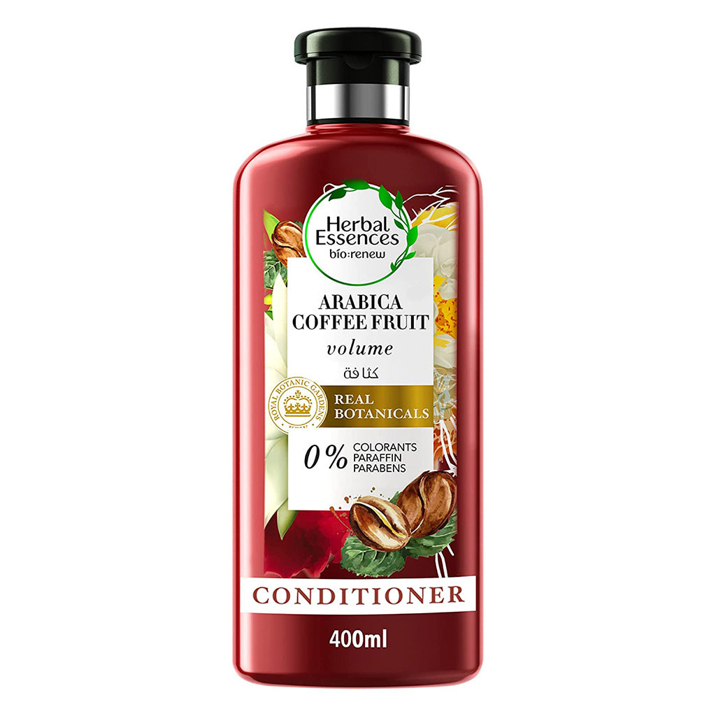 Herbal Essences Bio: Renew Arabica Coffee Volume Boost Fruit Conditioner For Fine Hair 400ml - Easy Pharmacy LLC